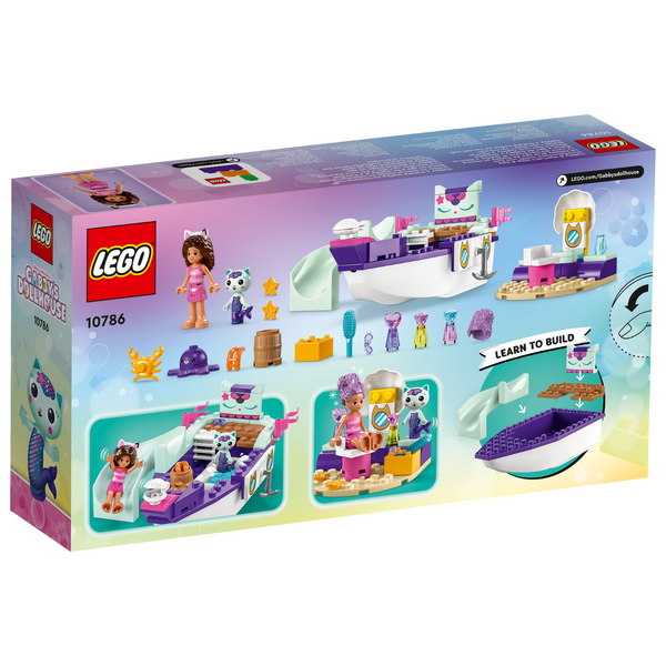 LEGO® Gabby’s Dollhouse Gabby & MerCat's Ship & Spa