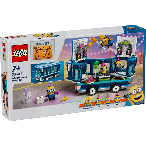 LEGO® Despicable Me 4 Minions’ Music Party Bus