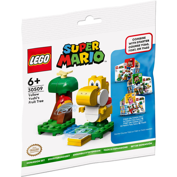 LEGO® Super Mario™ Yellow Yoshi’s Fruit Tree Expansion Set