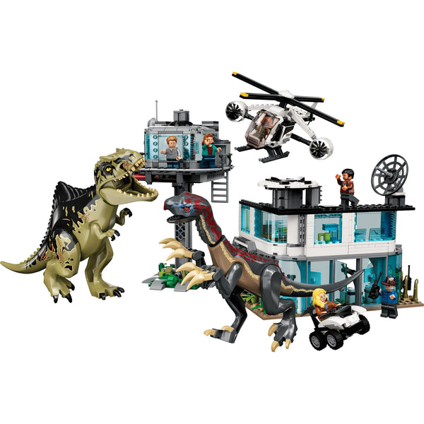LEGO® Jurassic World Giganotosaurus and Therizinosaurus Attack