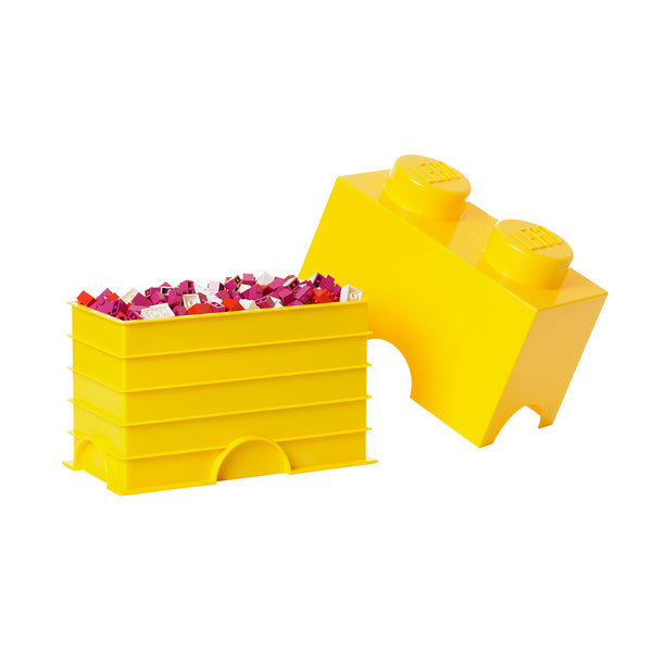 LEGO® 2-stud Storage Brick - Yellow