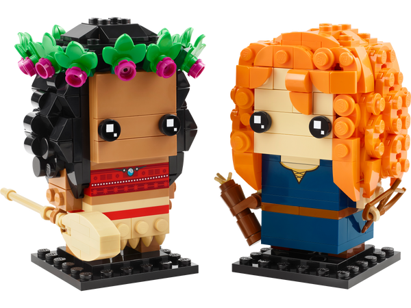 LEGO® BrickHeadz™ Moana and Merida