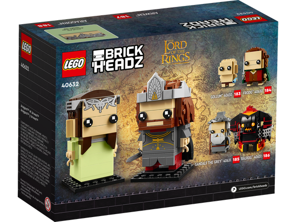 LEGO® BrickHeadz™ Aragorn™ & Arwen™