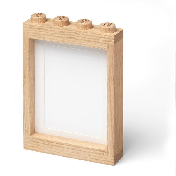 LEGO® Wooden Picture Frame - Light Oak