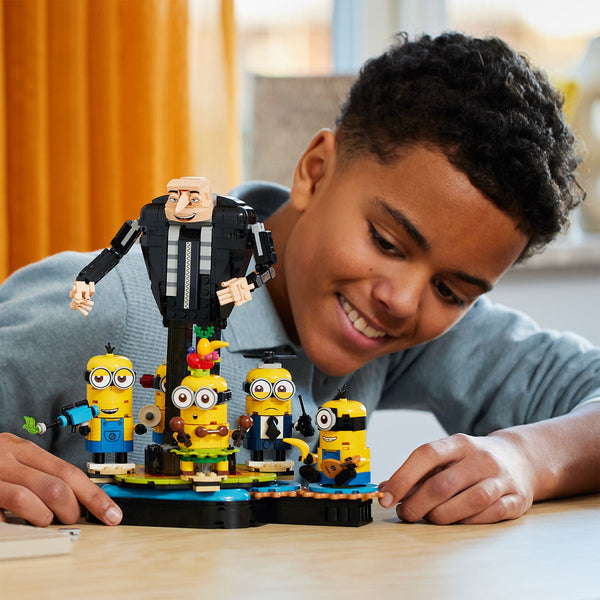LEGO® Despicable Me 4 Brick-Built Gru and Minions