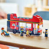 LEGO® City Red Double-Decker Sightseeing Bus