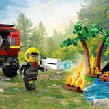 LEGO® City 4x4 Fire Truck with Rescue Boat