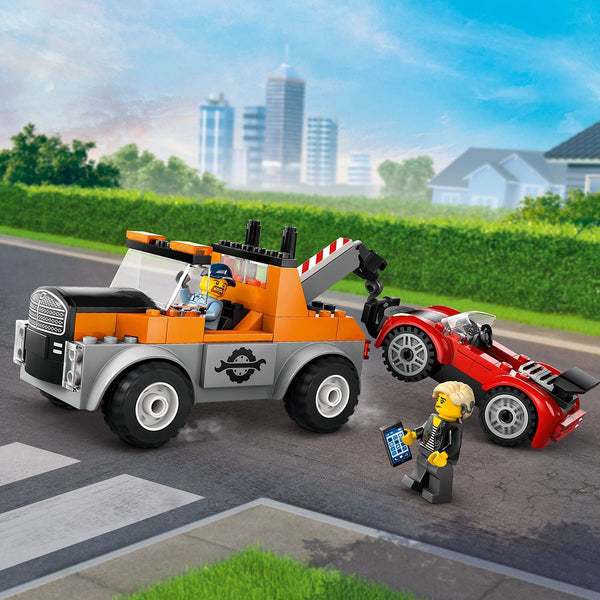 LEGO® City Tow Truck and Sports Car Repair