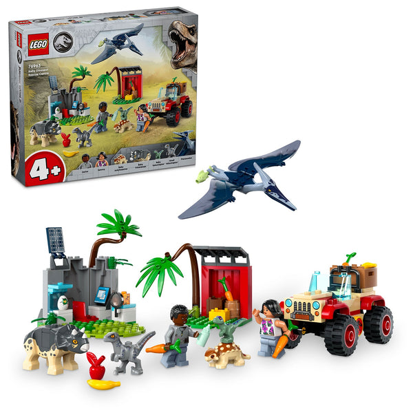 LEGO® Jurassic World™ Baby Dinosaur Rescue Center