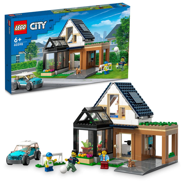 LEGO® City Family House and Electric Car