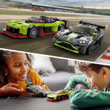 LEGO® Speed Champions Aston Martin Valkyrie AMR Pro and Aston Martin Vantage GT3