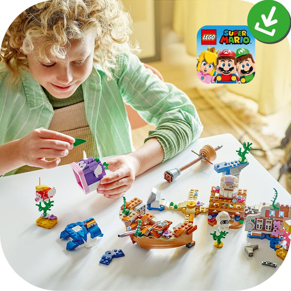 LEGO® Super Mario™ Dorrie's Sunken Shipwreck Adventure Expansion Set