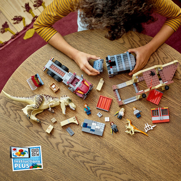 LEGO® Jurassic World T. rex & Atrociraptor Dinosaur Breakout