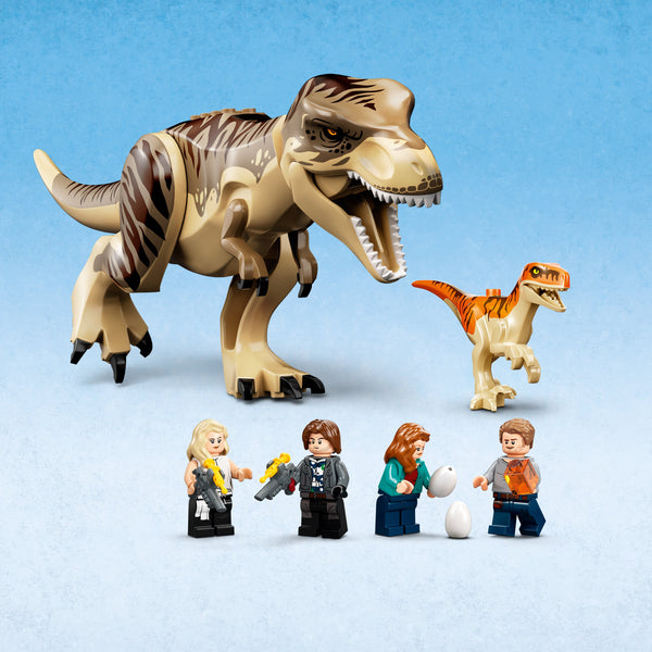 LEGO® Jurassic World T. rex & Atrociraptor Dinosaur Breakout