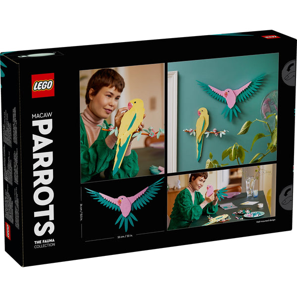 LEGO® Art The Fauna Collection – Macaw Parrots