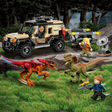 LEGO® Jurassic World Pyroraptor & Dilophosaurus Transport