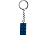 LEGO® Keyring 2x4 Stud – Earth Blue