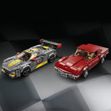 LEGO® Speed Champions Chevrolet Corvette C8.R Race Car and 1968 Chevrolet Corvette