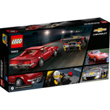 LEGO® Speed Champions Chevrolet Corvette C8.R Race Car and 1968 Chevrolet Corvette