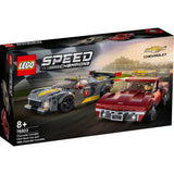 LEGO® Speed Champions Chevrolet Corvette C8.R Race Car and 1968 Chevrolet Corvette