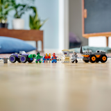 LEGO® Marvel Hulk vs. Rhino Truck Showdown