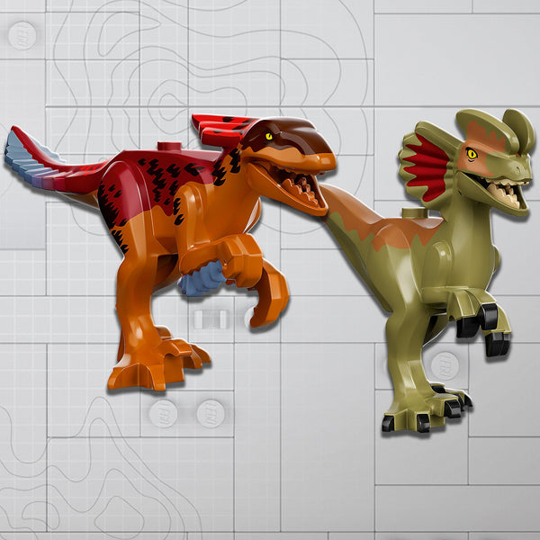 LEGO® Jurassic World Pyroraptor & Dilophosaurus Transport