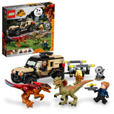 LEGO® Jurassic World Pyroraptor & Dilophosaurus Transport