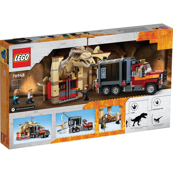 LEGO® Jurassic World T. rex & Atrociraptor Dinosaur Breakout