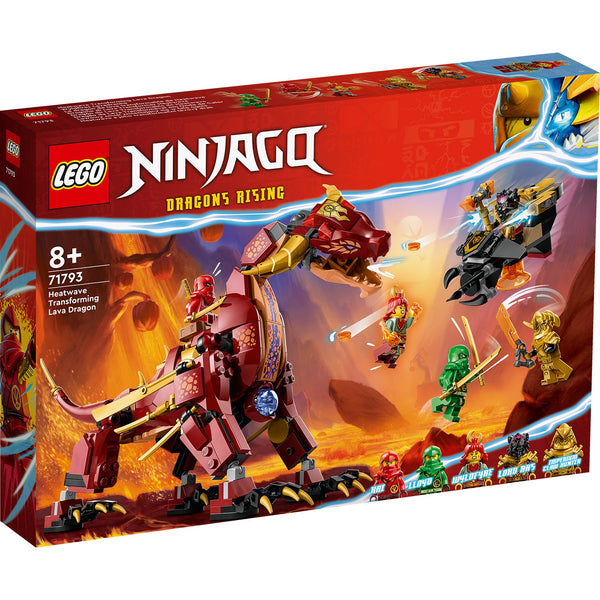 LEGO® NINJAGO® Heatwave Transforming Lava Dragon