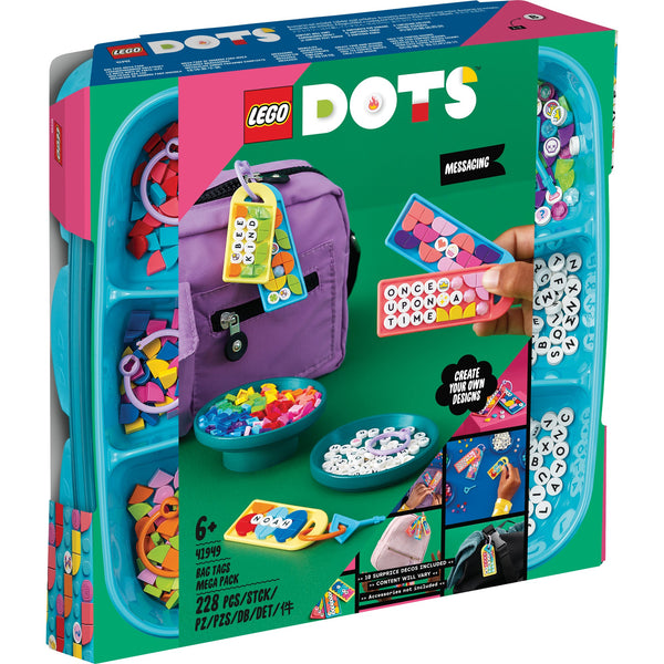 LEGO® DOTS™ Bag Tags Mega Pack – Messaging