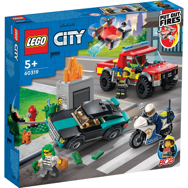 LEGO® City Fire Rescue & Police Chase