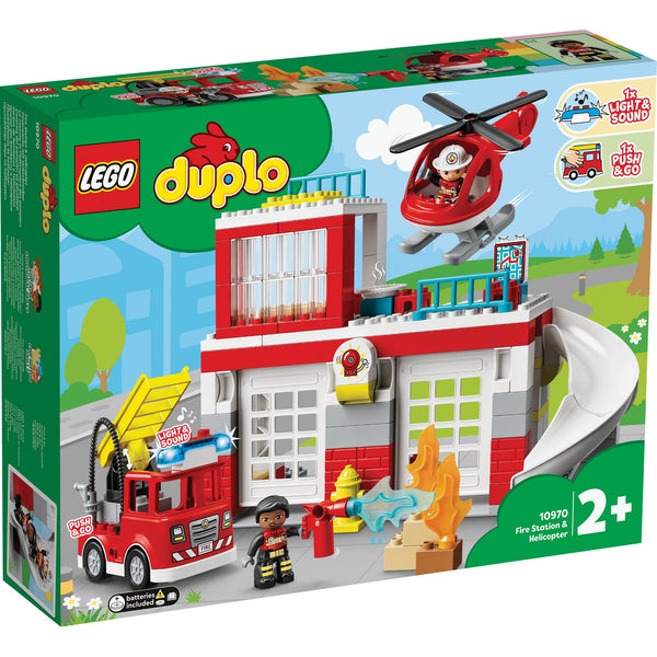 LEGO® DUPLO™ Rescue Fire Station & Helicopter