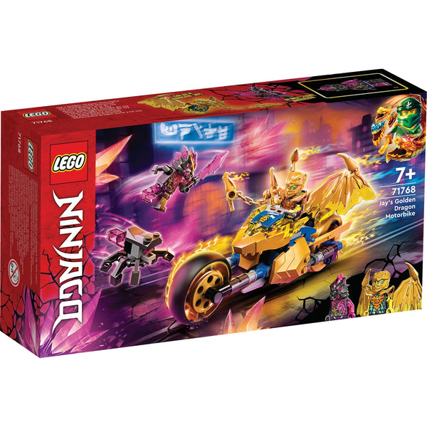 LEGO® NINJAGO® Jay’s Golden Dragon Motorbike