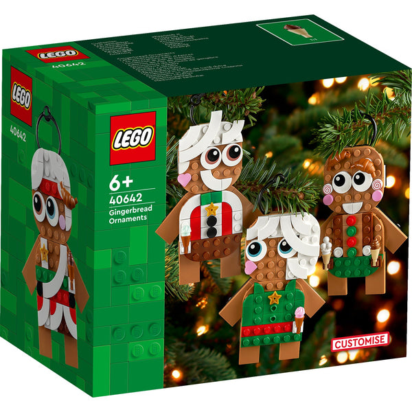 LEGO® Gingerbread Ornaments