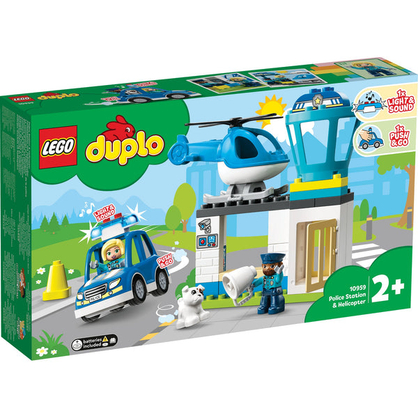 LEGO® DUPLO™ Rescue Police Station & Helicopter