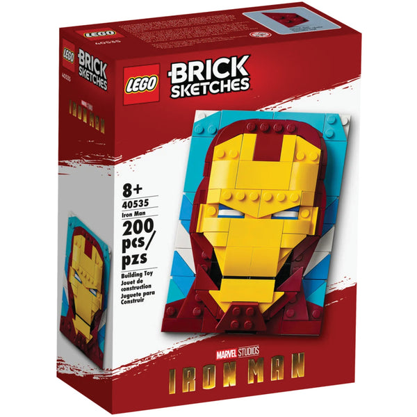 LEGO® Brick Sketches™ Iron Man