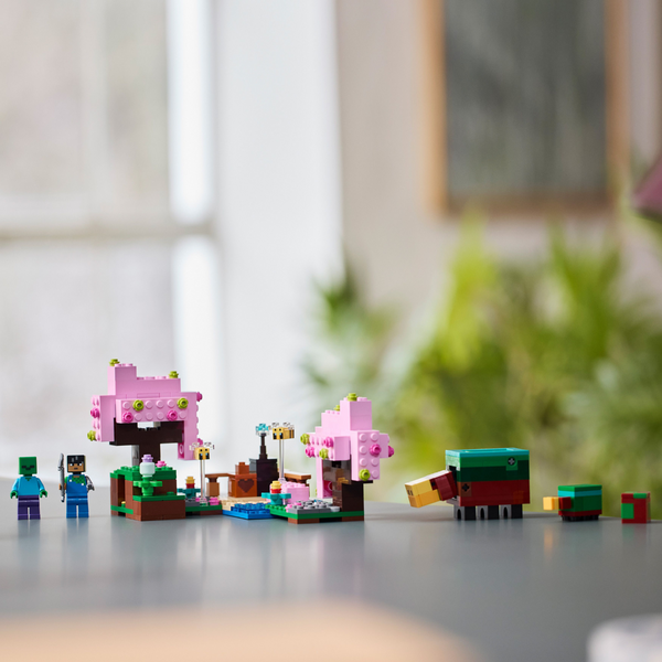 LEGO® Minecraft® The Cherry Blossom Garden
