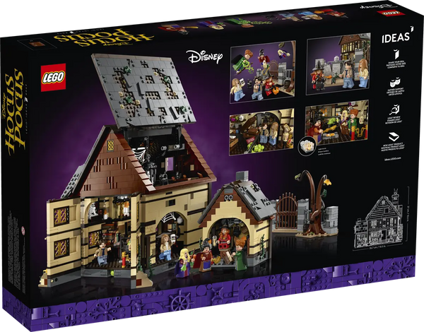 LEGO® Ideas Disney Hocus Pocus: The Sanderson Sisters’ Cottage
