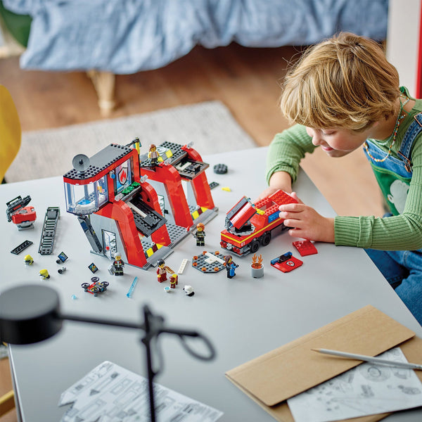 LEGO® City Fire Station with Fire Truck