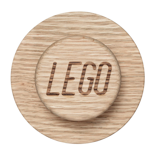 LEGO® Wooden Wall Hanger Set Of 3 - Light Oak