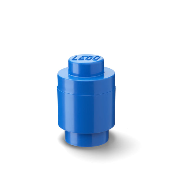 LEGO® Storage Brick 1 Round - Blue