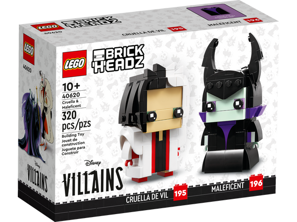 LEGO® BrickHeadz™ Cruella & Maleficent