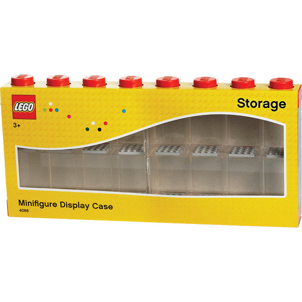 LEGO® Minifigure Display Case 16 – Red
