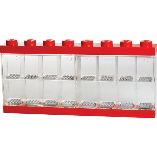 LEGO® Minifigure Display Case 16 – Red