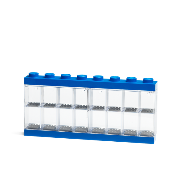LEGO® 16-Minifigure Display Case 16 - Blue