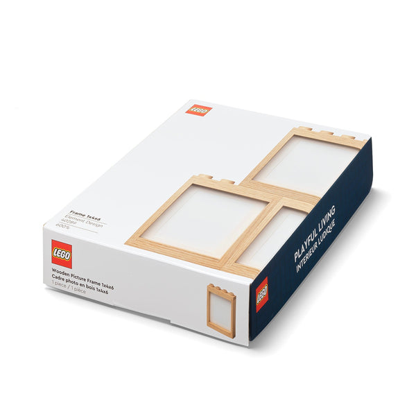 LEGO® Wooden Picture Frame - Light Oak