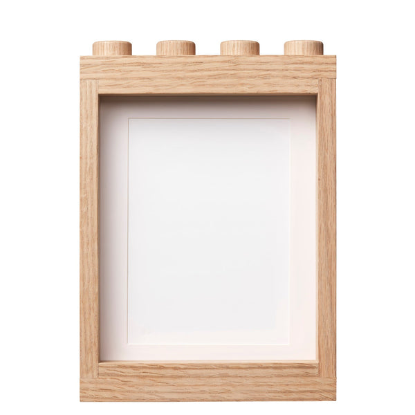 LEGO® Wooden Picture Frame - Light Oak