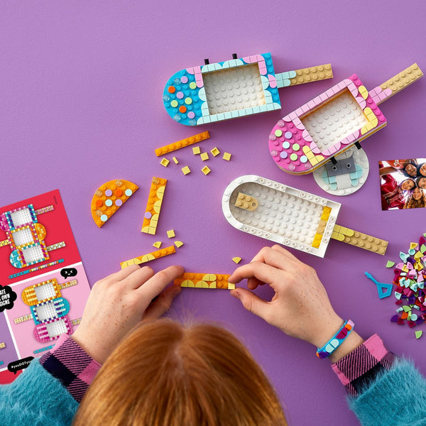 LEGO® DOTS™  Ice Cream Picture Frames & Bracelet