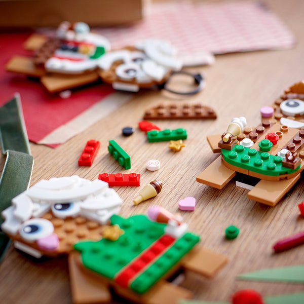 LEGO® Gingerbread Ornaments