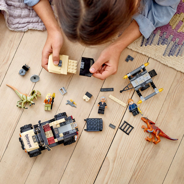 LEGO® Jurassic World Pyroraptor & Dilophosaurus Transport